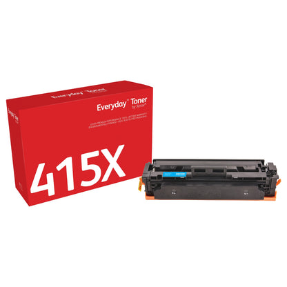 Xerox Everyday Toner 006R04189 Cyan alternativ zu HP Toner 414X W2031X Hohe Kapazität