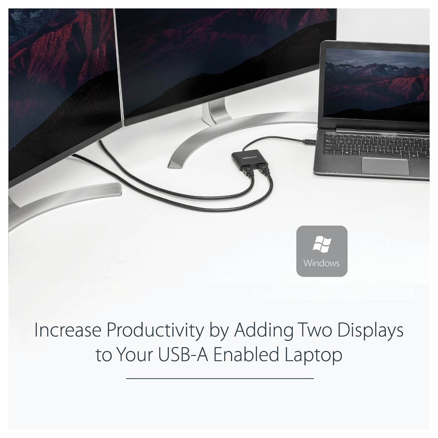 3.0 Adapter USB -> 2x HDMI