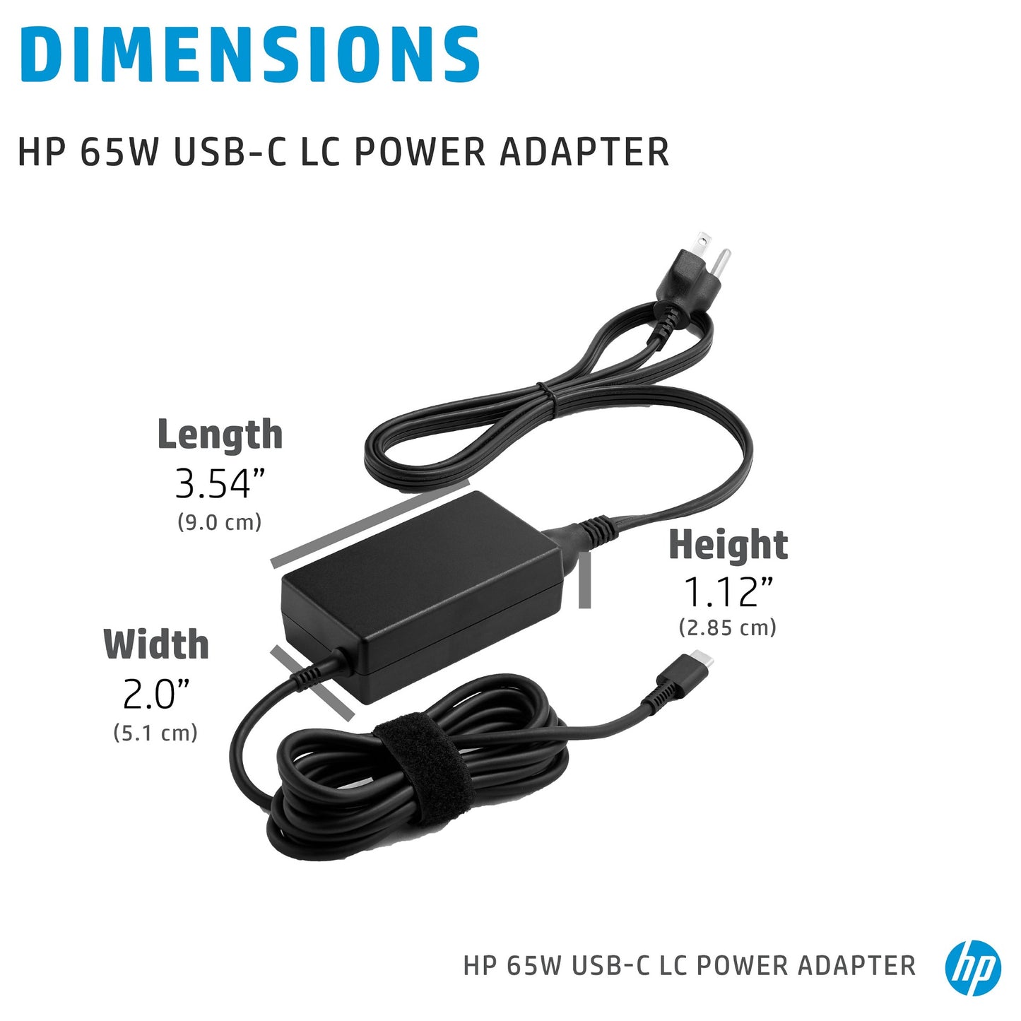 N HP 65W USB-C Netzteil