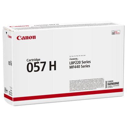Canon Toner 057H Schwarz bis zu 10.000 Seiten ISO/IEC 19798
