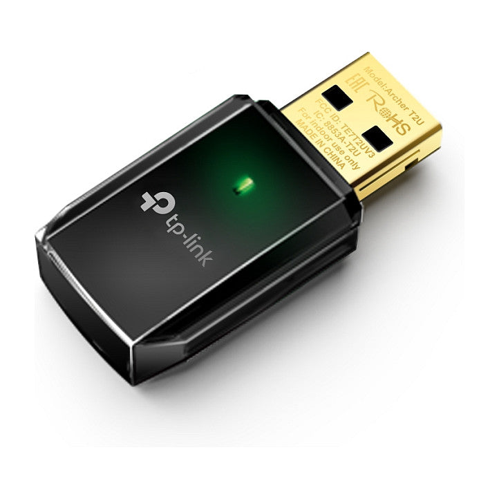 TP-Link Archer T2U V3 - AC600 Mini Dual Band Wi-Fi USB Adapter