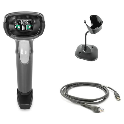 Zebra Barcode-Scanner DS2208 1D/2D USB RS-232 Kabelgebunden inkl. Standfuß