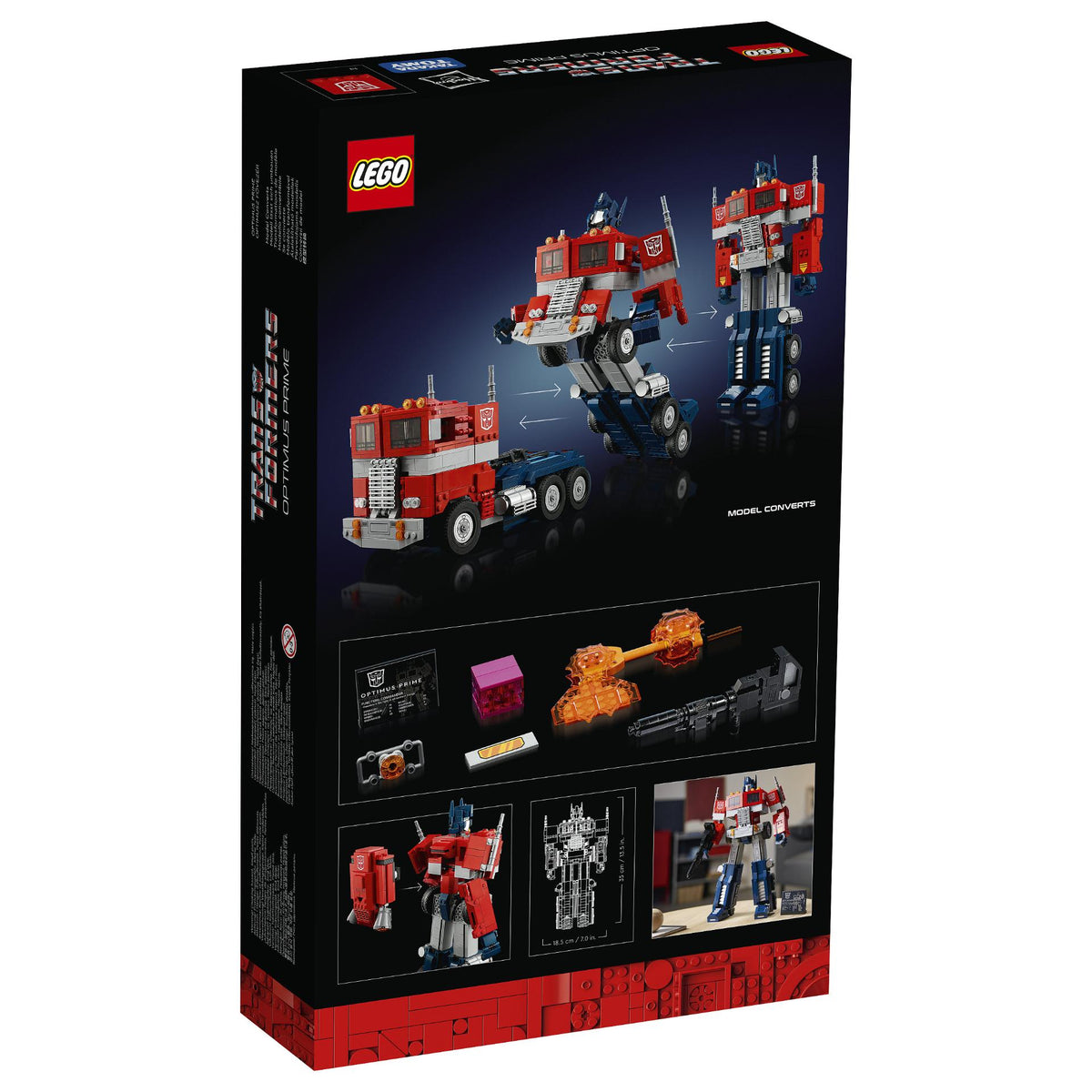LEGO Icons Transformers Optimus Prime 10302