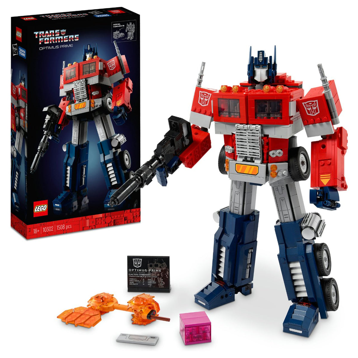 LEGO Icons Transformers Optimus Prime 10302
