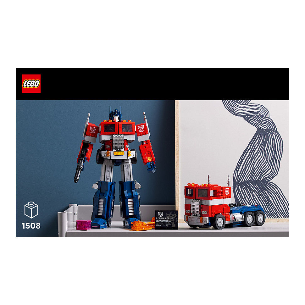 LEGO Icons Transformers Optimus Prime 10302