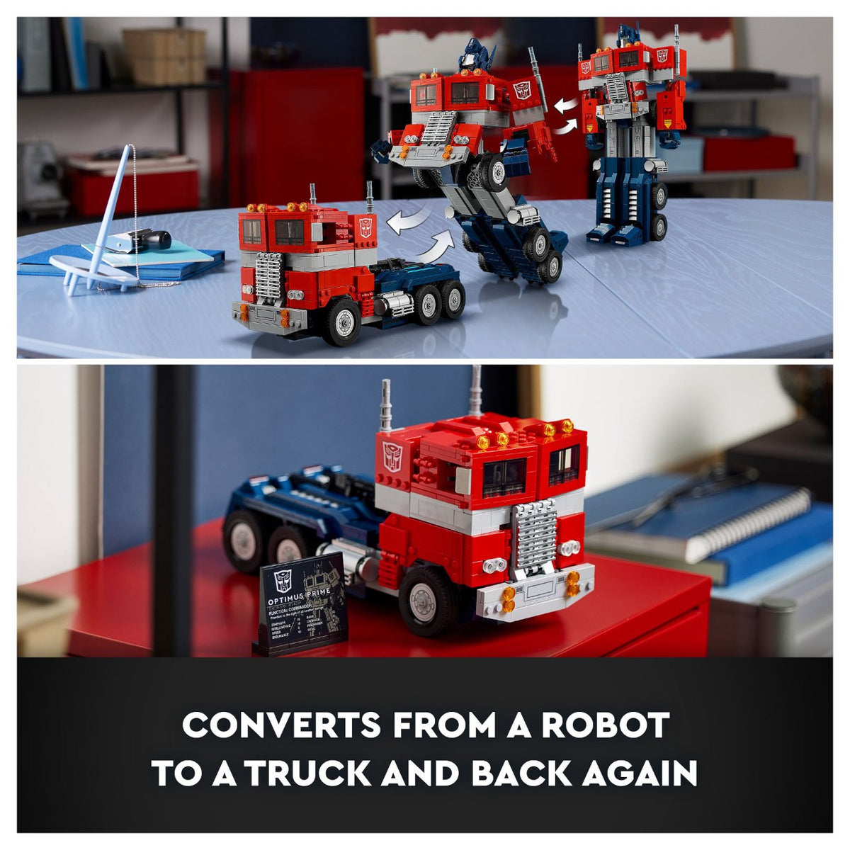 LEGO Icons Transformers Optimus Prime 10302