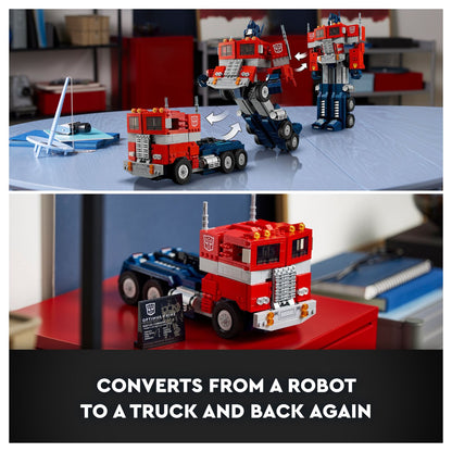 LEGO Icons Transformers Optimus Prime 10302