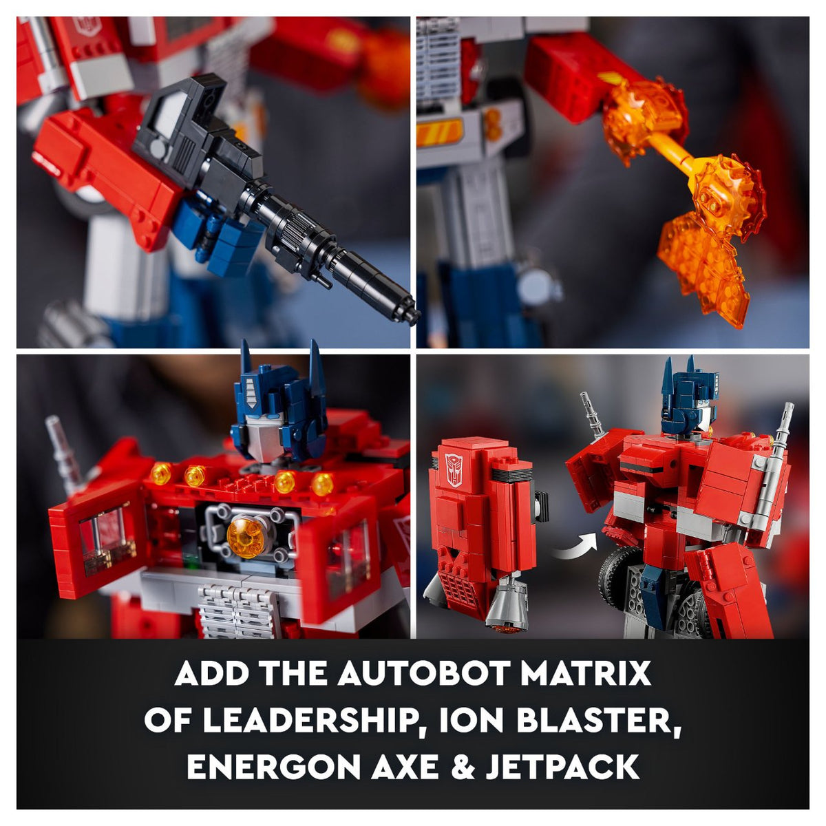 LEGO Icons Transformers Optimus Prime 10302