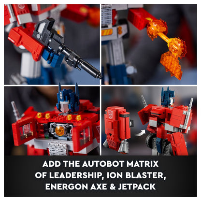 LEGO Icons Transformers Optimus Prime 10302