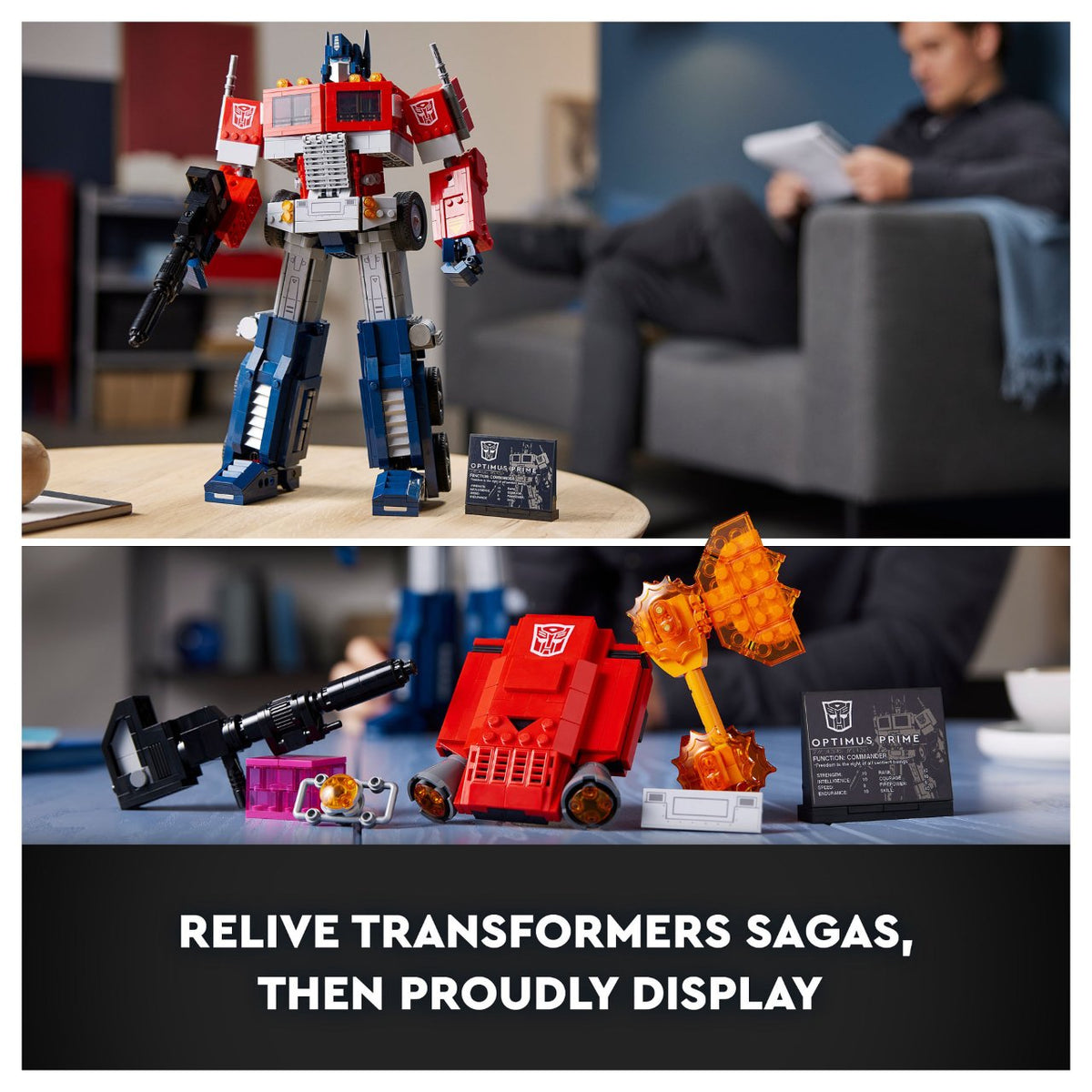 LEGO Icons Transformers Optimus Prime 10302