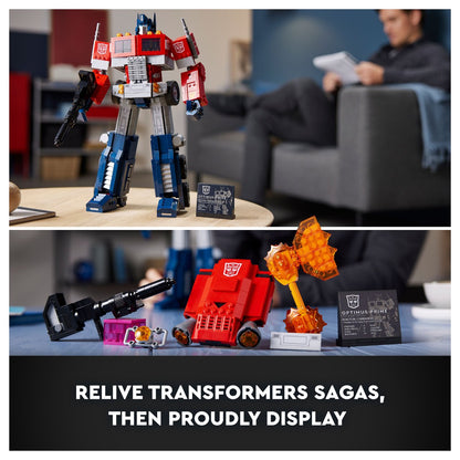 LEGO Icons Transformers Optimus Prime 10302