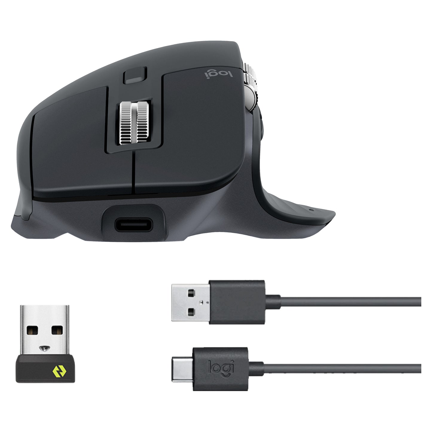 Logitech Master Series MX MASTER 3S ergonomisch graphite