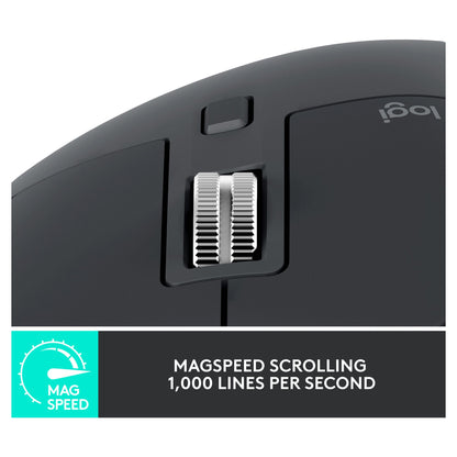 Logitech Master Series MX MASTER 3S ergonomisch graphite