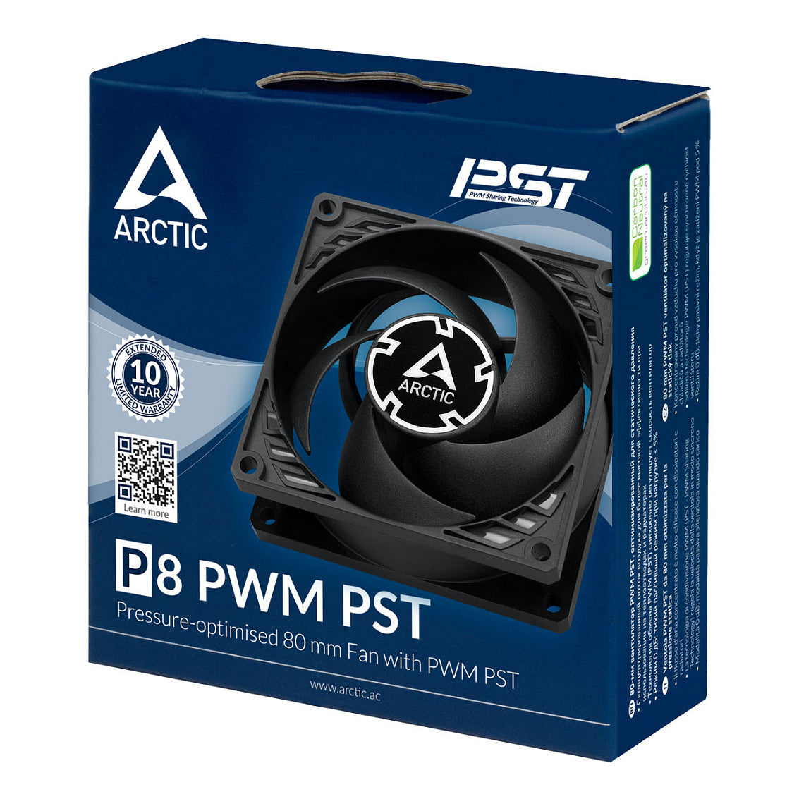 80mm Arctic P8 PWM PST