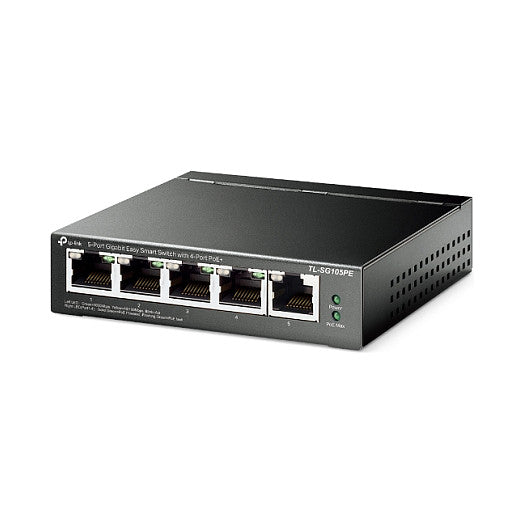 5P TP-LINK TL-SG105PE PoE+