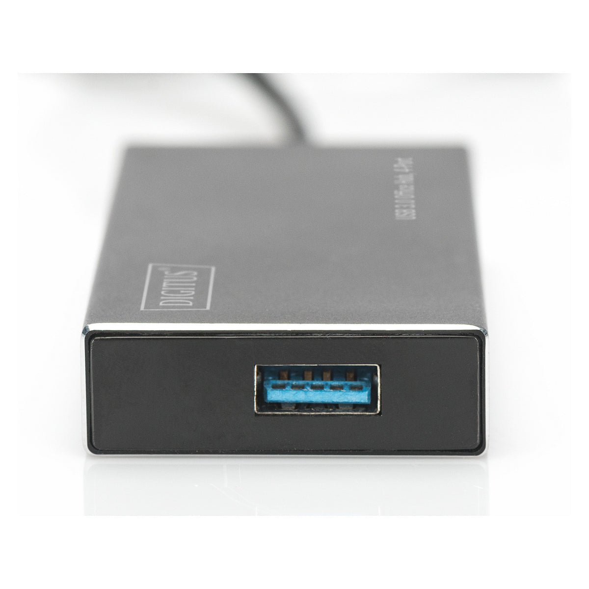 DIGITUS USB-Hub 4-Port 3.0->4xA3.0 m.Netzteil schwarz