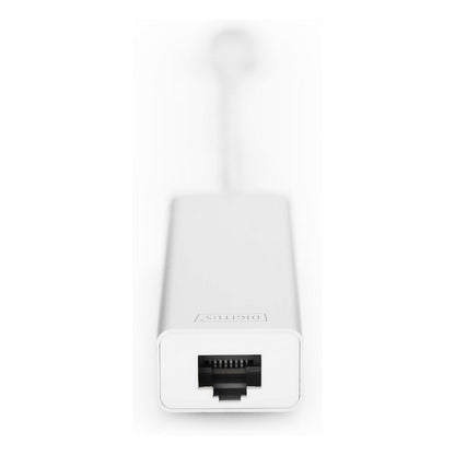 DIGITUS USB-Hub 3-Port 3.0->3xA3.0 1xLAN integr. Kabel we
