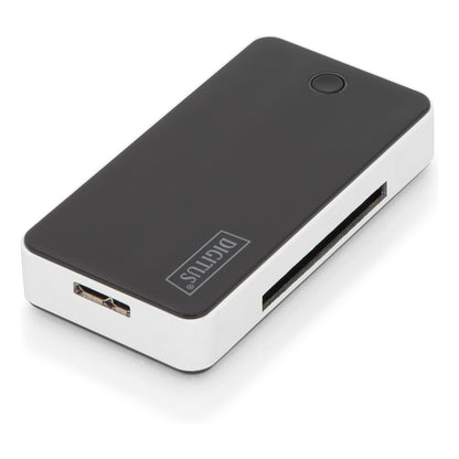 DIGITUS Card Reader USB3.0, extern, schwarz-silber