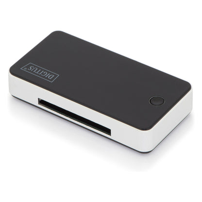 DIGITUS Card Reader USB3.0, extern, schwarz-silber