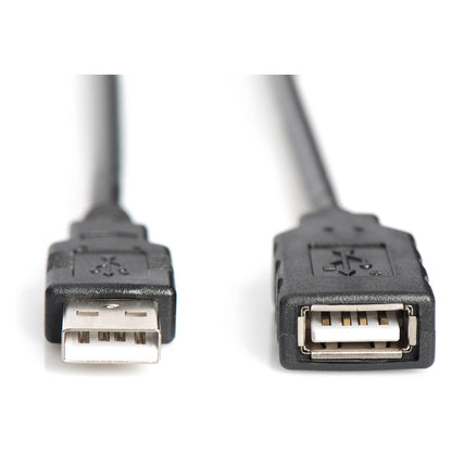 DIGITUS USB 2.0 Verlängerungskabel Aktiv Typ A -A 10m schwar