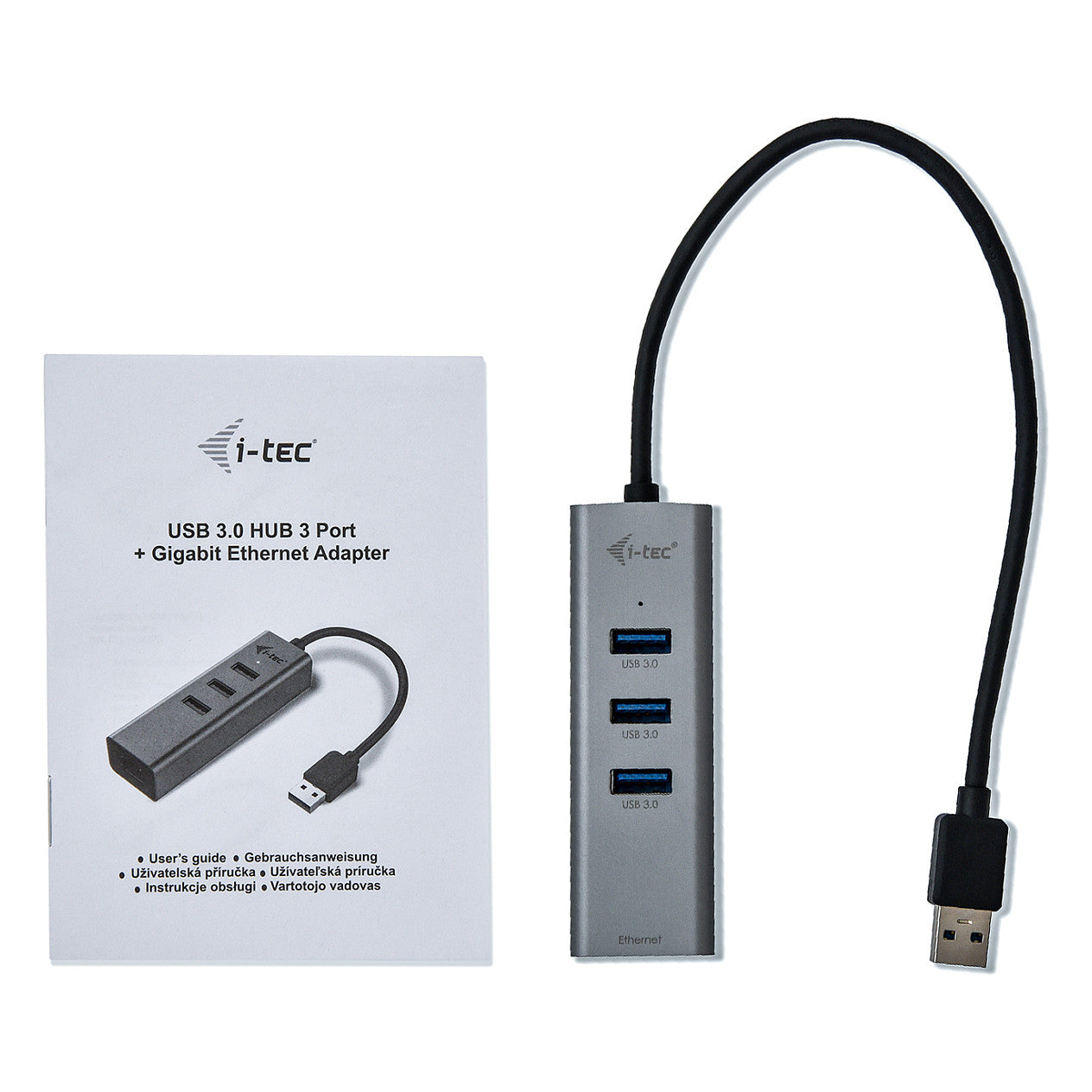 HUB USB3.0 > USB3.0 3-Port space-grey