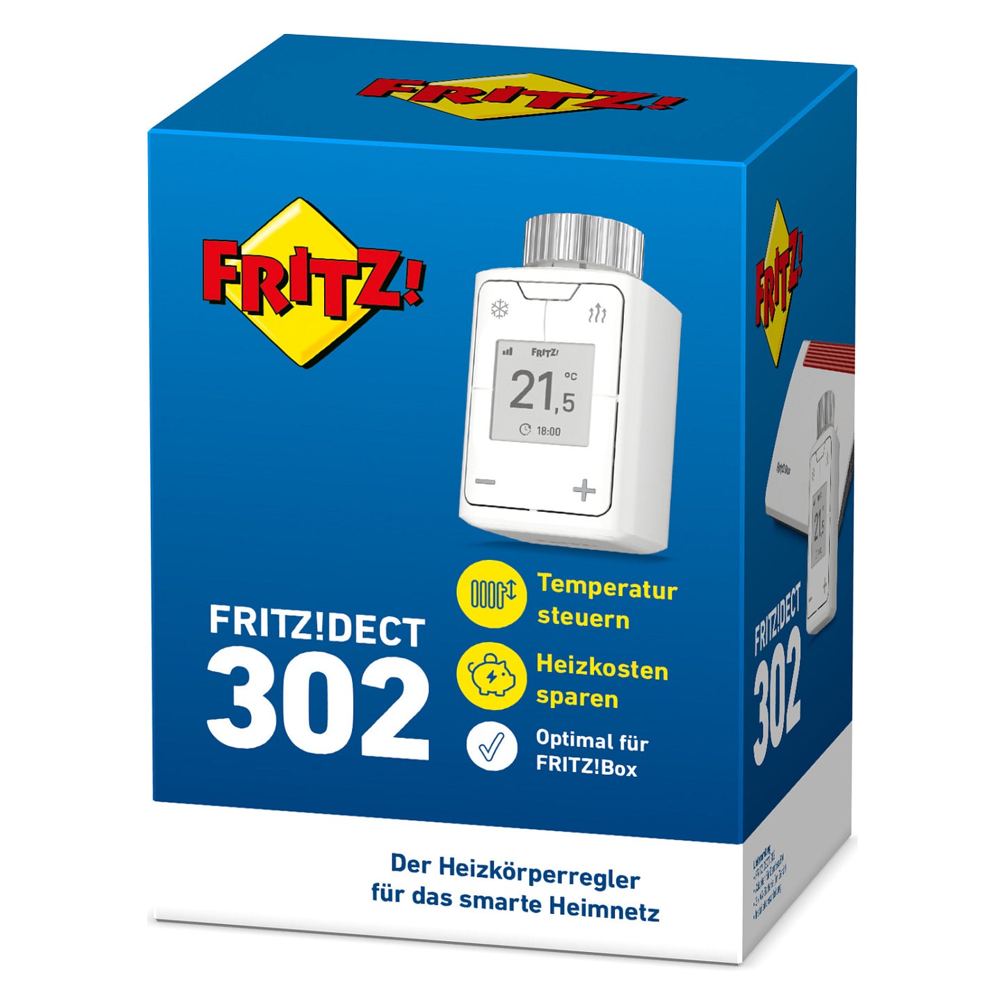 AVM FRITZ!DECT 302 Weiß Thermostat