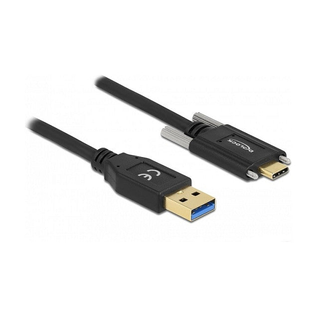 USB-C 3 .2 (ST-ST) 2m DeLock black