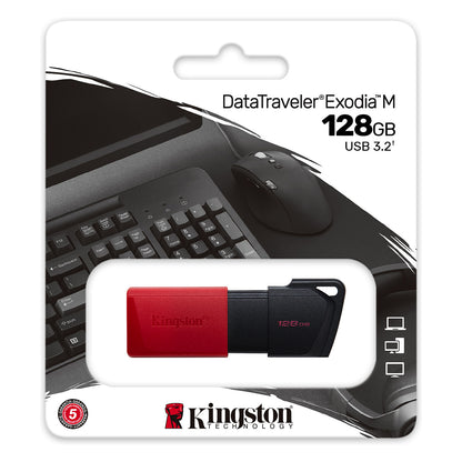 STICK 128GB USB 3.2 Kingston DataTraveler Exodia Black Blue