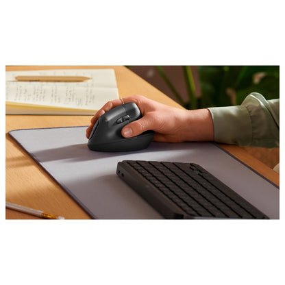 Logitech Lift Vertical Ergonomic Mouse - Vertikale Für Rechtshänder