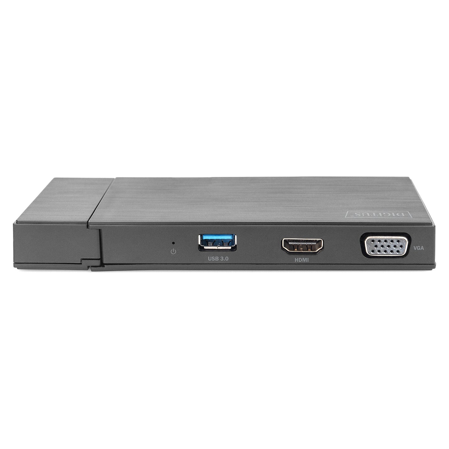 D Digitus Dockingstation Travel VGA HDMI Grey