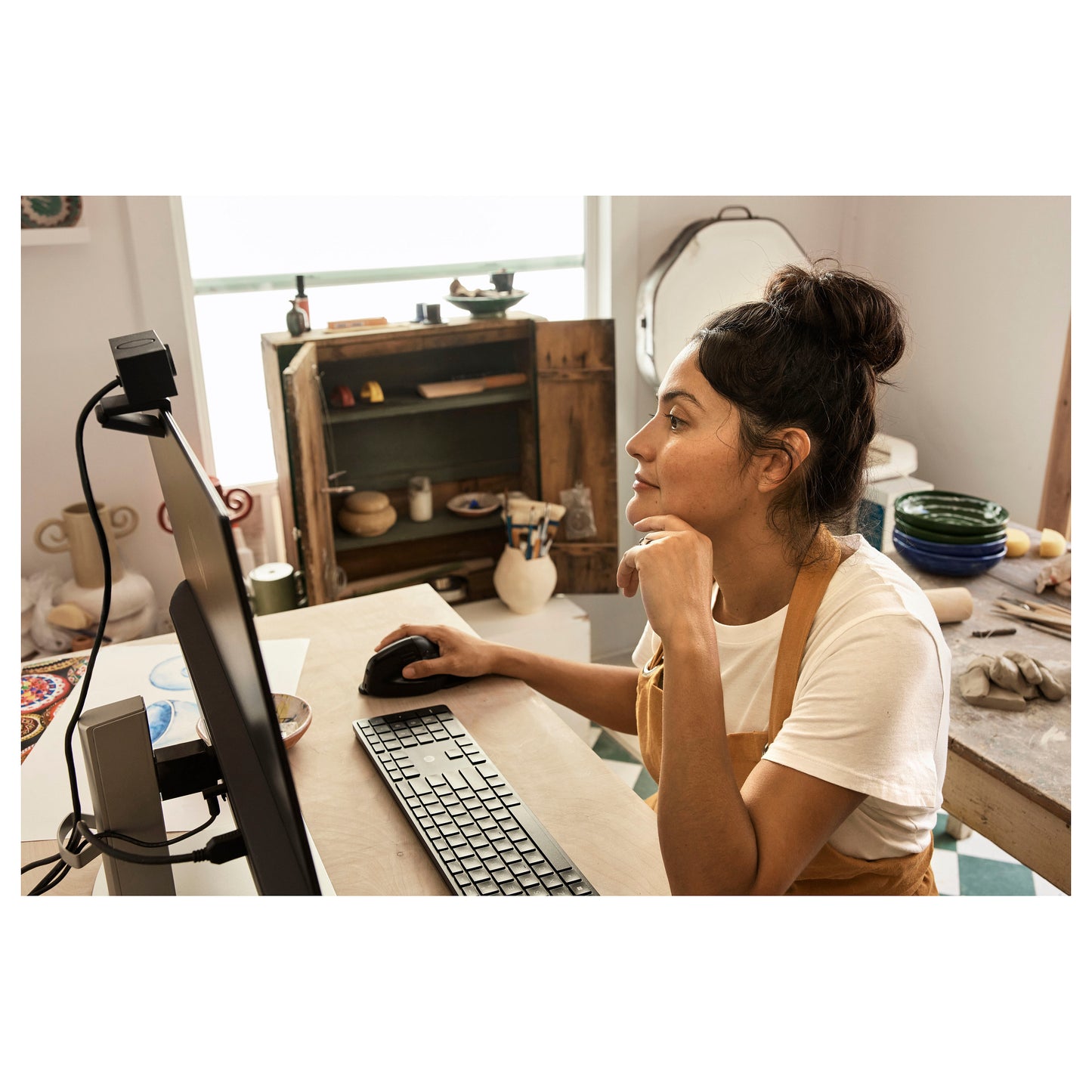 D HP USB-C G5 Essential Dock 120W Schwarz