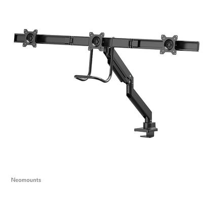 Neomounts NM-D775DX3BLACK Tischhalterung mit Tischhalterungsgriff für drei Flachbildschirme bis 27" (68.6 cm)