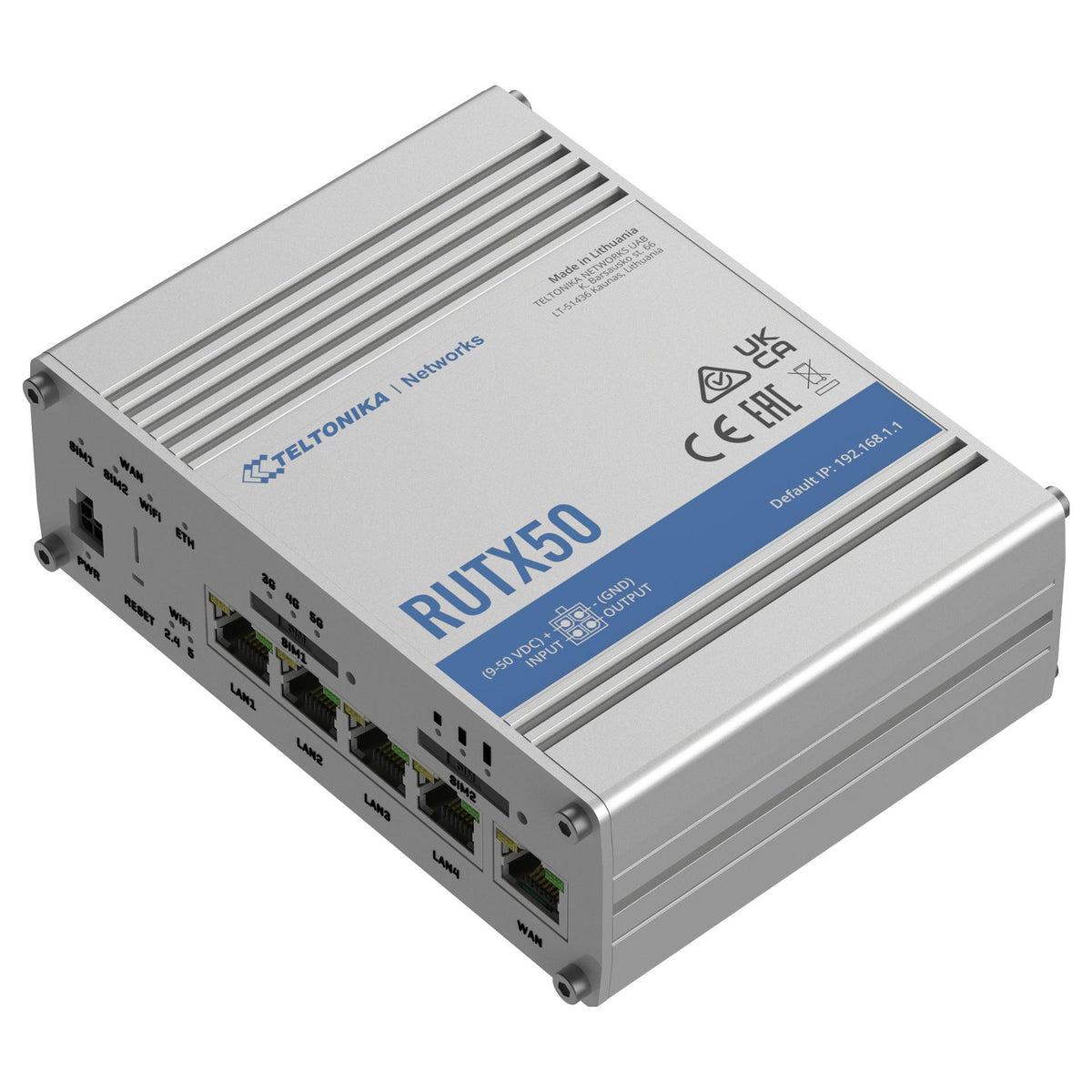 Teltonika RUTX50 Industrial 5G-Router