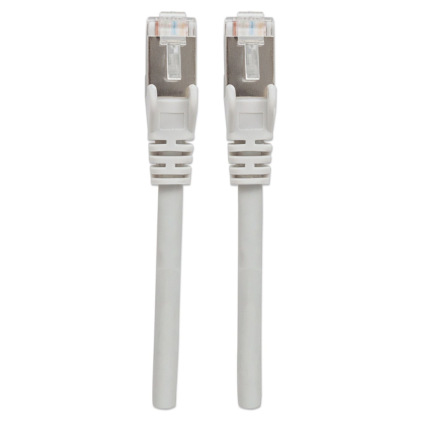 Intellinet Network Patch Cable, Cat6, 3m, Grey, Copper, S/FTP, LSOH / LSZH, PVC, RJ45, Gold Plated Contacts, Snagless, Booted, Polybag - Patch-Kau