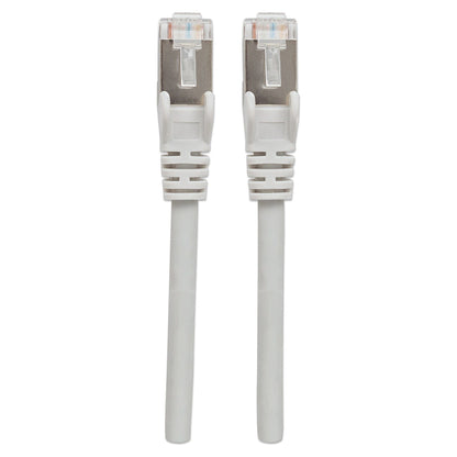 Intellinet Network Patch Cable, Cat6, 3m, Grey, Copper, S/FTP, LSOH / LSZH, PVC, RJ45, Gold Plated Contacts, Snagless, Booted, Polybag - Patch-Kau