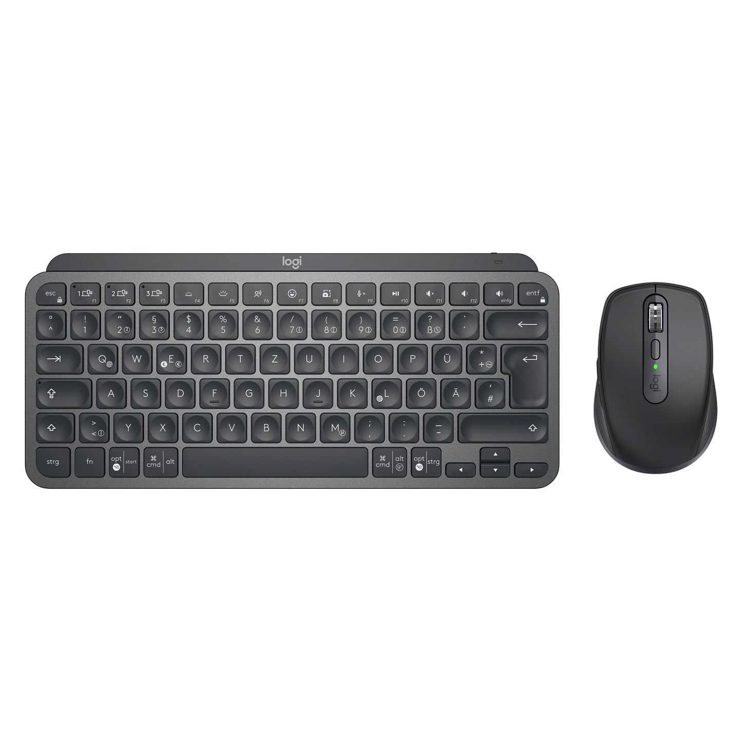 Logitech MX Keys Mini Tastatur- und Maus - Set Bluetooth