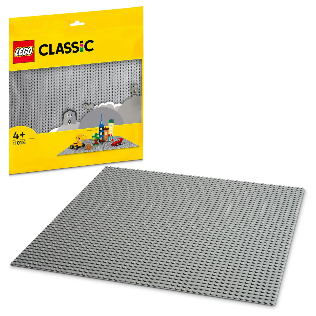 LEGO Classic Graue Bauplatte 11024