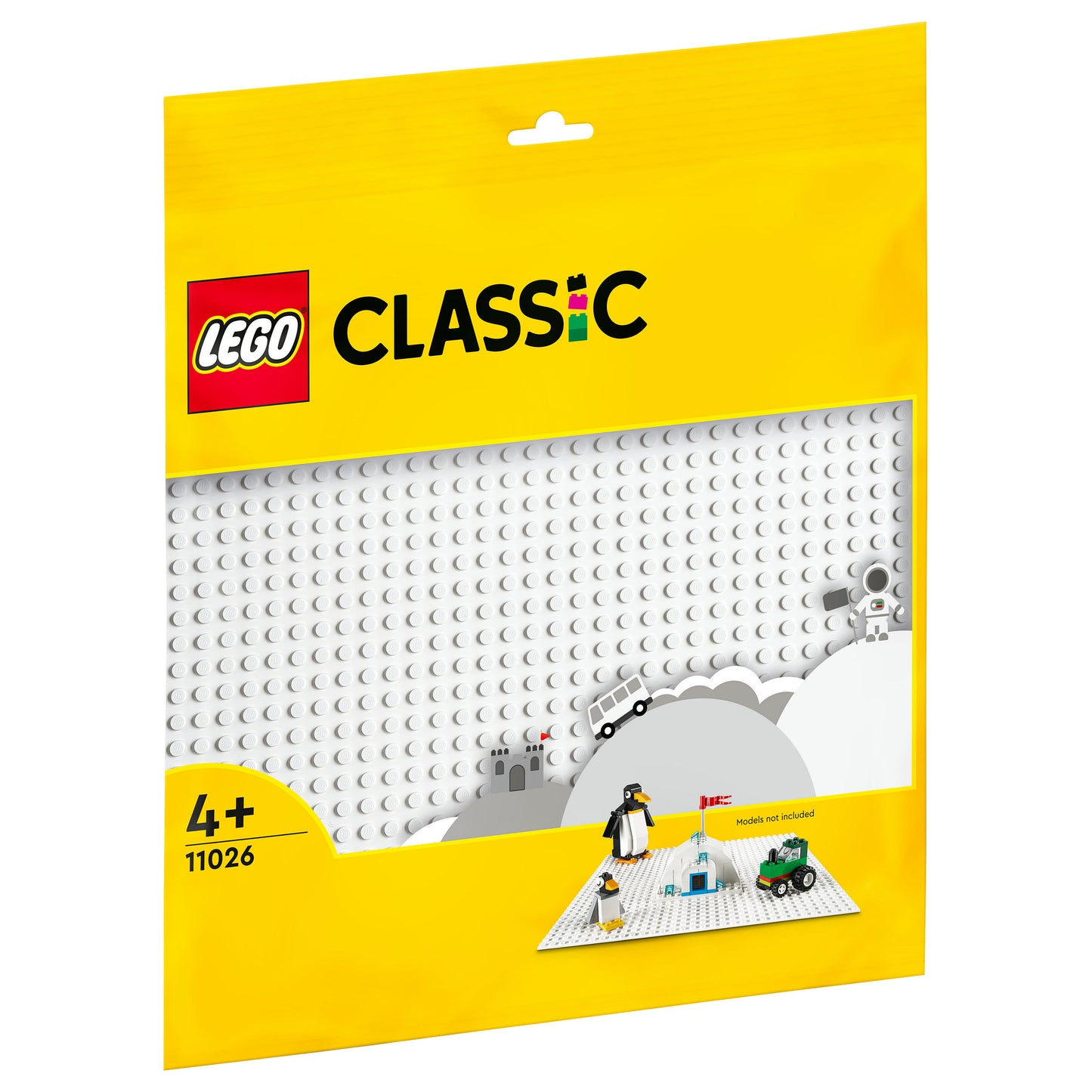 LEGO Classic Weiße Bauplatte 11026