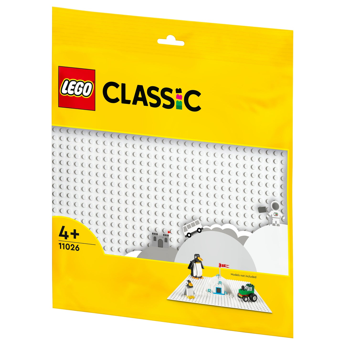 LEGO Classic Weiße Bauplatte 11026