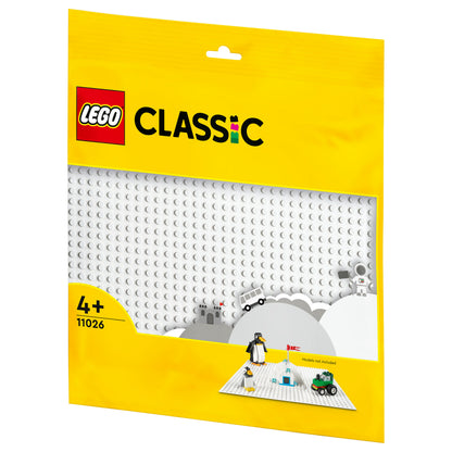LEGO Classic Weiße Bauplatte 11026