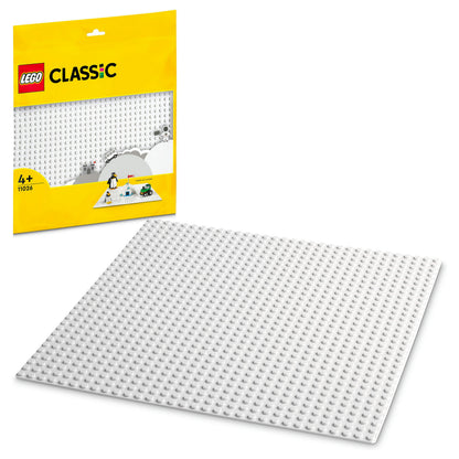 LEGO Classic Weiße Bauplatte 11026