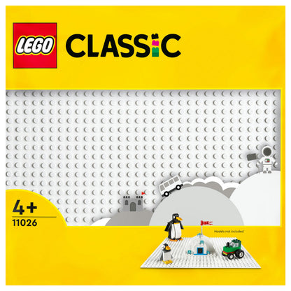 LEGO Classic Weiße Bauplatte 11026