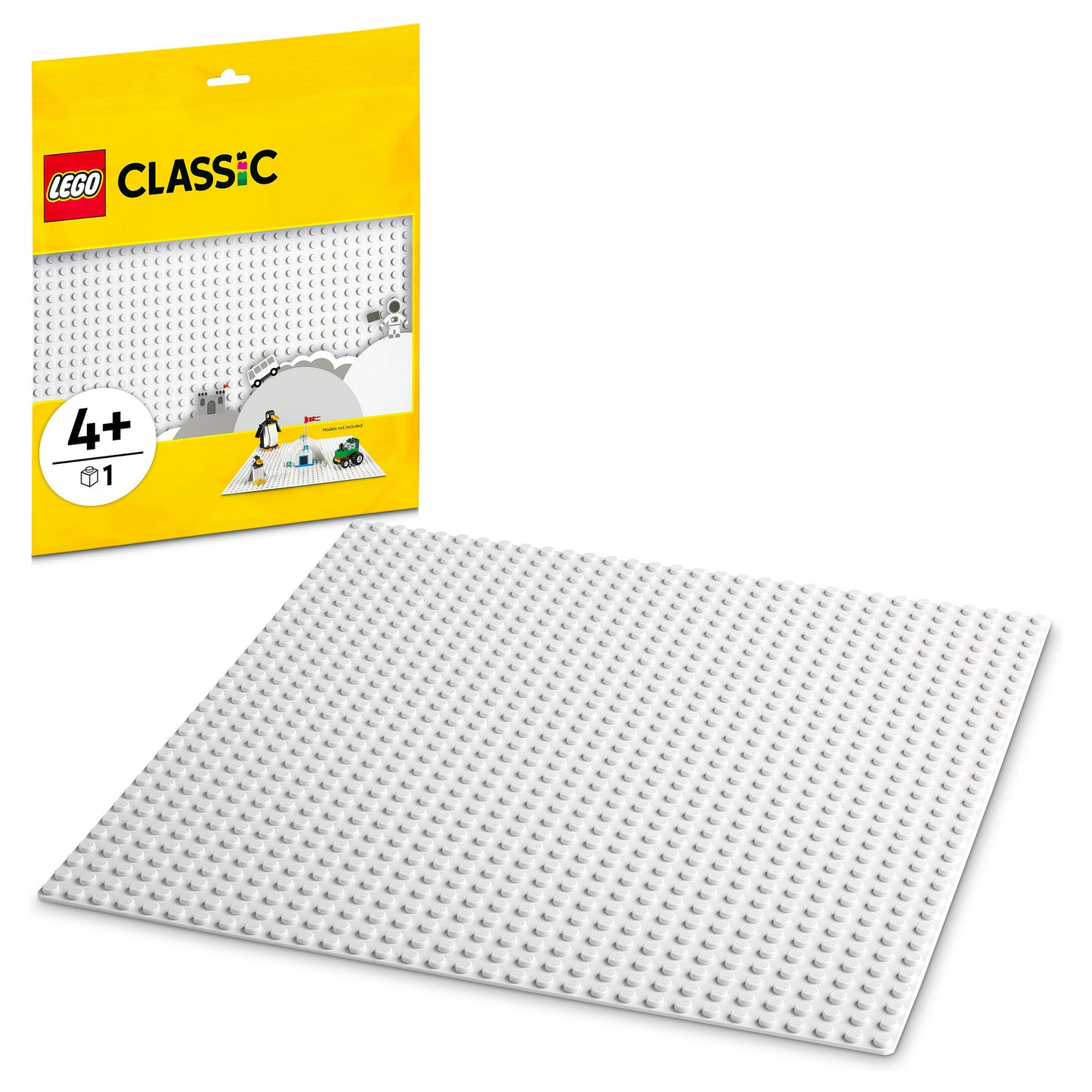 LEGO Classic Weiße Bauplatte 11026