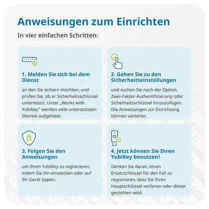 YubiKey 5C - USB Sicherheitsschlüssel