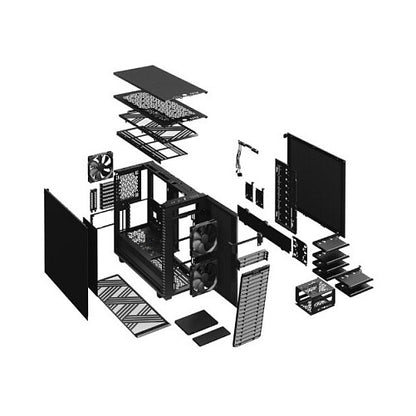 Midi Fractal Design Define 7 Black