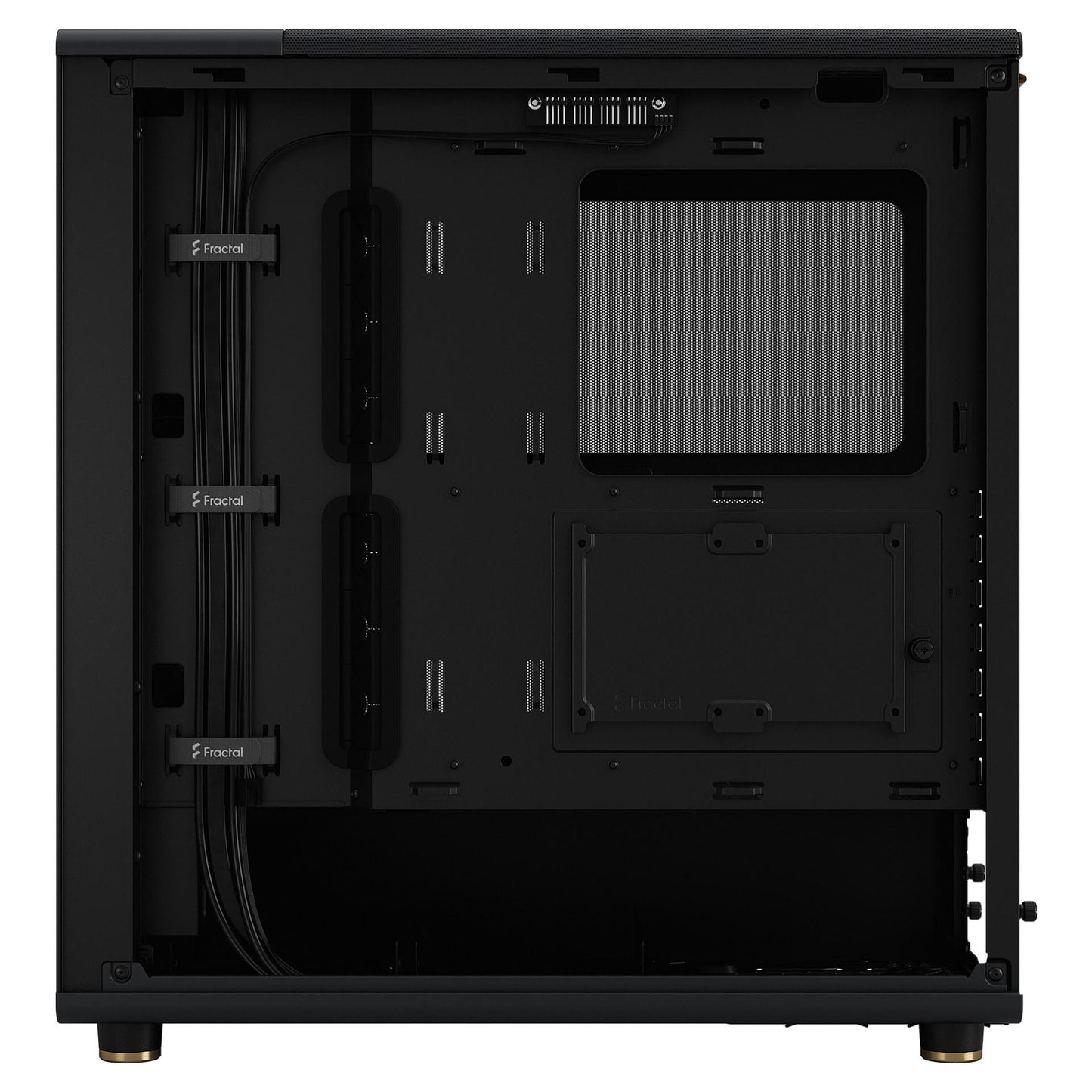 Midi Fractal Design North Charcoal Black Mesh Window