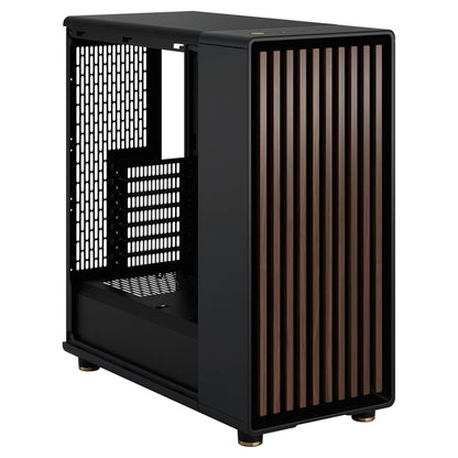 Midi Fractal Design North Charcoal Black Mesh Window