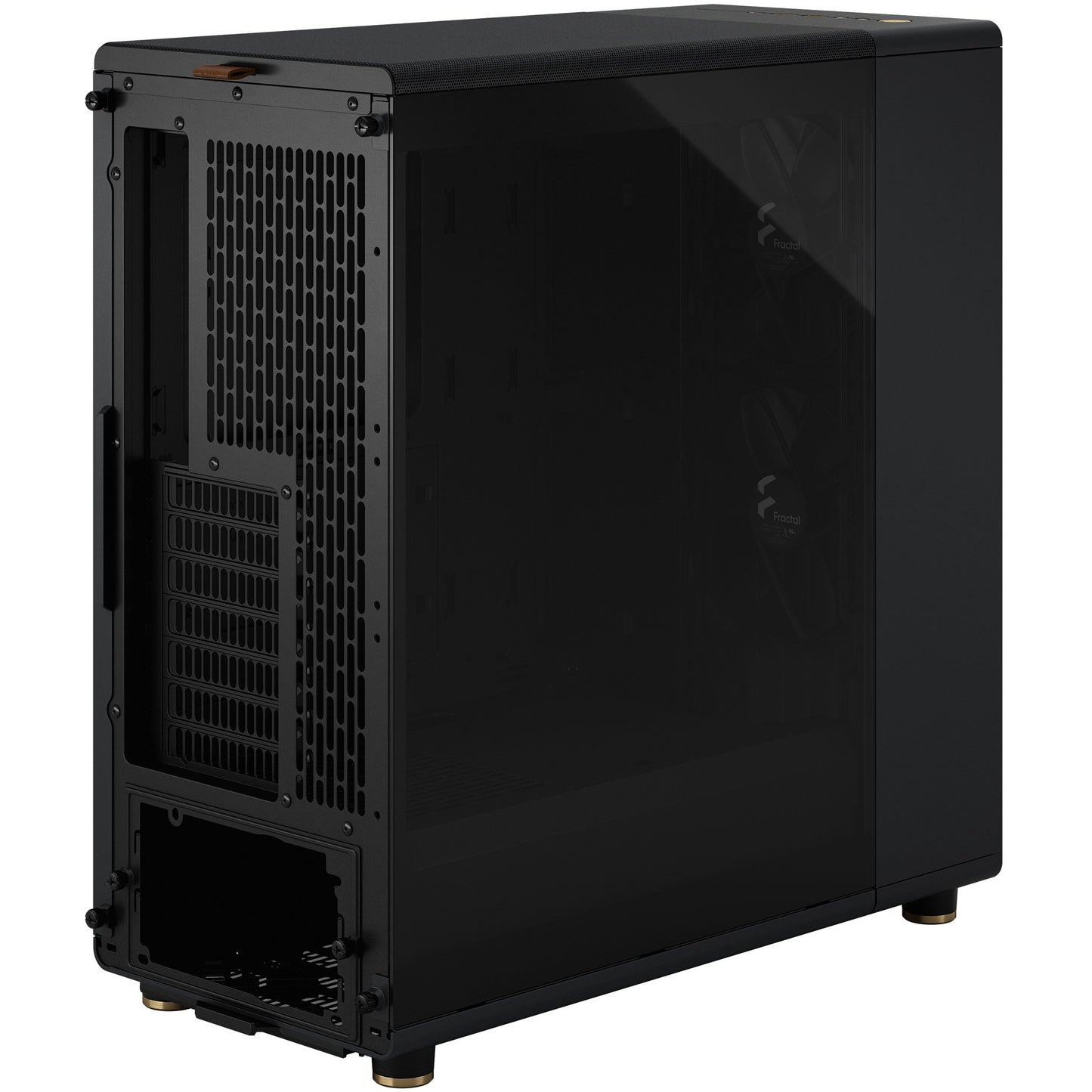 Midi Fractal Design North Charcoal Black Window Clear