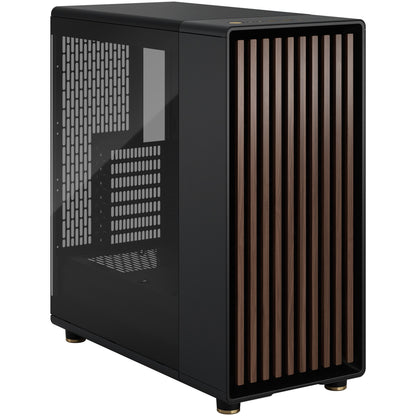 Midi Fractal Design North Charcoal Black Window Clear