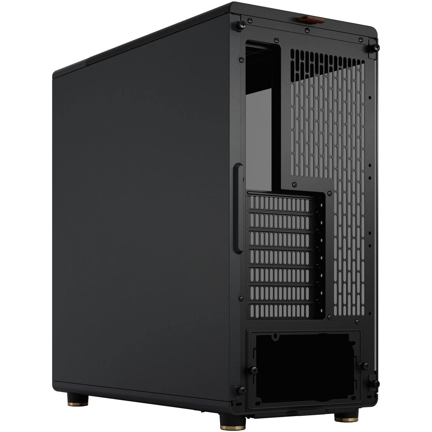 Midi Fractal Design North Charcoal Black Window Clear